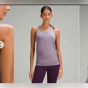 Lululemon Swiftly Tech Racerback Purple Ash Tank Top